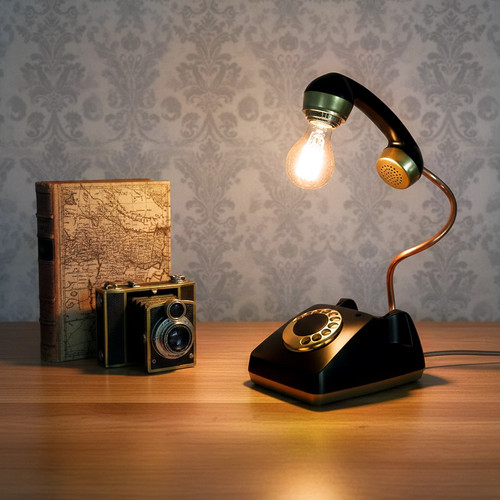 Retro telefon - retro,