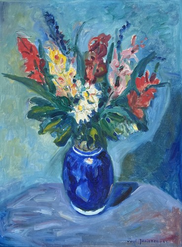 Impressionist blumenstillleben - impressionist,