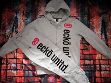 ECKÖ UNLTD. ECKO USA JOGGING SPORT FITNESS ANZUG GRÖSSE L GRAU HIP HOP RAP