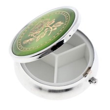 1 Tag Mini Metall Pillendose