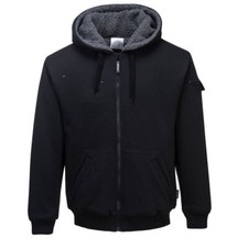 Jacke mit Webpelzfutter Jacke
