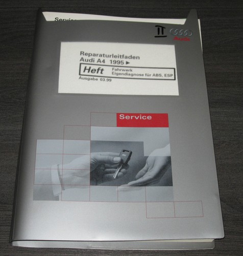 Werkstatthandbuch audi b5 - audi, a4