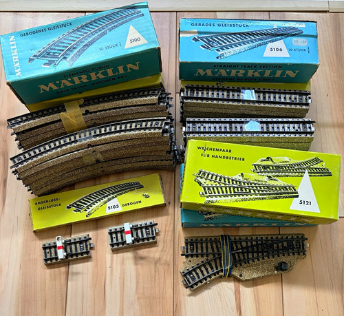 Märklin gleis konvolut - m-gleis,