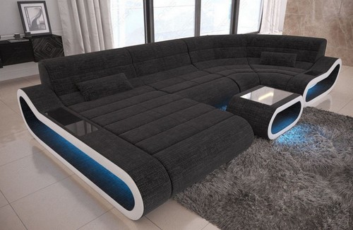 Wohnlandschaft polstersofa eck - polstersofa,
