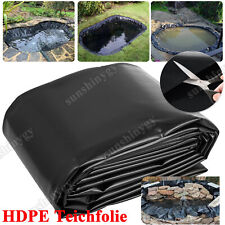 Teichfolie Teichfolien HDPE Reststücke Bachlauf Garten Landschaftsbau 0.5mm, 6m
