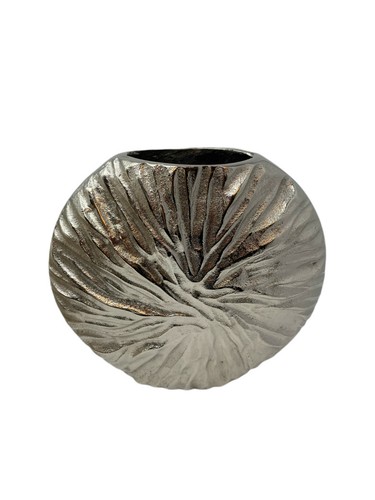 Vase silber rund - rund, home