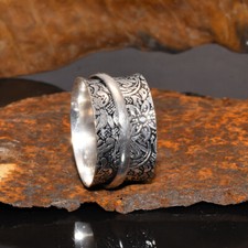 Handgemacht Texturiert 925