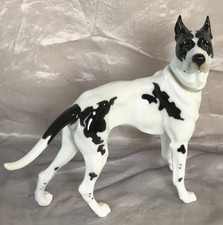 Hutschenreuther Porzellan Figur Hund Dogge Great Dane dog figurine
