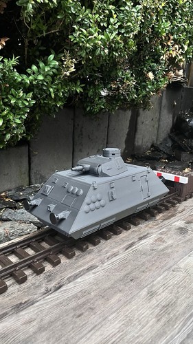 Lgb spur panzerzug - panzerzug, draisine