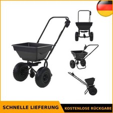 Handstreuwagen Streuwagen Saatgutstreuer Salzstreuer 15L Düngerstreuer PVC Stahl