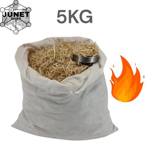 5kg bio anzündwolle aus - 5kg, bio-anzündwolle