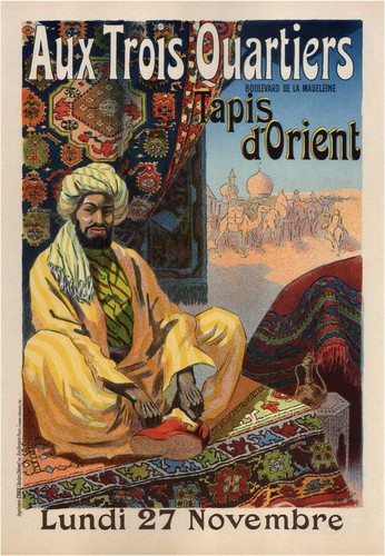 Vintage teppich laden werbung - vintage,