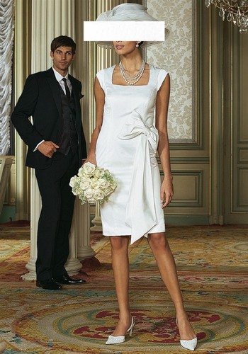 Apart brautkleid etuikleid - "apart",
