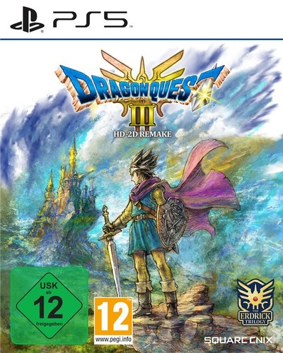 Dragon quest iii remake - dragon, hd-2d