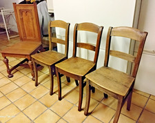 3 Esszimmerstühle gebraucht-