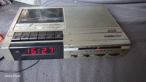 Sanwa uhrenradio recorder 5009 - uhrenradio,