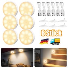6Stk Nachtlampe Kabellose