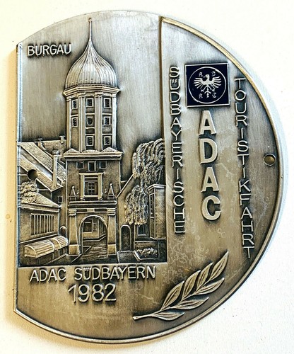 Plakette südbayerische adac - plakette,