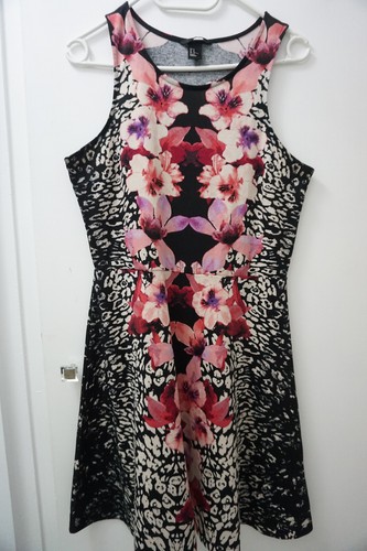 Stretch kleid schwarz - h&m,