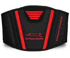 Hochwertiger Sport Motorrad Nierengurt Rückenbandage atmungsaktiv Rot/Schwarz