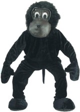Dress Up America Erwachsene beängstigend Gorilla Maskottchen Kostümset GR XL