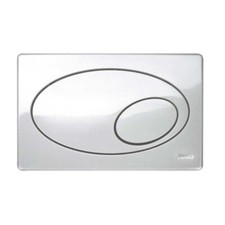 JOMO Drückerplatte WC Betätigungsplatte zu SLK 2 Tasten Spülung oder Start/Stop