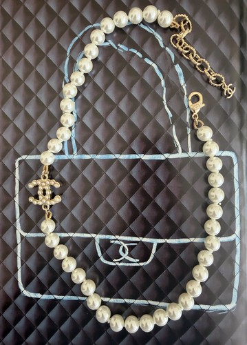 Chanel kette perlen coco - kette,