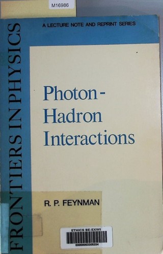 Photon hadron interactions - hadron,
