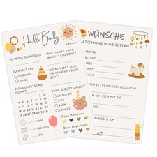 Babyparty Spiele Karten