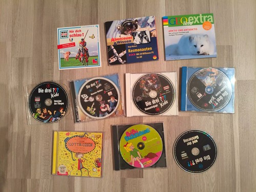 10x kinder hörspiel cds die - hörspiel, |