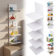 5 Tier Wandregal Bücherregal