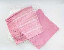 2 ER SET DEKO KISSEN  "SHINY" JE 45 X 45 CM FARBE HELLFLIEDER# SCHMUCKJAGD