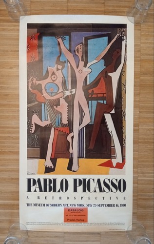 Pablo picasso original poster - picasso,