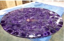 Lila Achat Stein Tischplatte