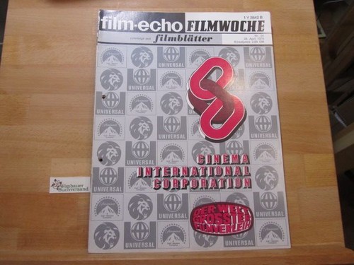 Film echo filmwoche vereinigt - filmwoche,