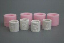 Silikonform Stabkerzenhalter