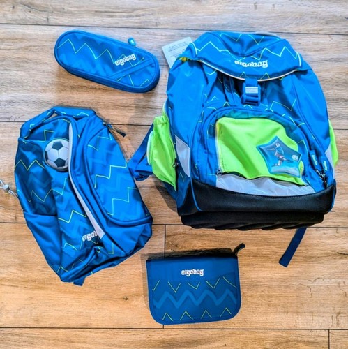 Ergobag schulranzen set blau - ergobag,