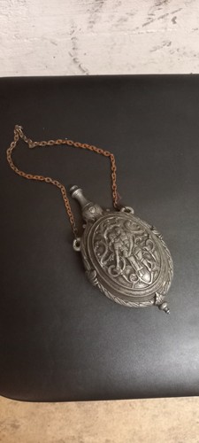 Vintage zinnflasche - vintage,