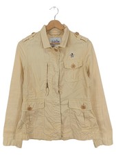 DONALDSON Leichte Jacke Damen 38/M Beige Klassisch Casual Baumwolle