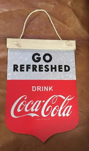 Coca cola metal - metal, banner