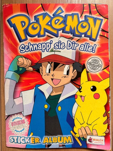 Pokemon sticker album - pokemon,