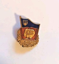 FDJ Abzeichen; für gutes Wissen Gold farbe