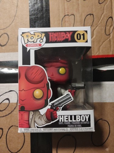 Funko pop hellboy 01 - hellboy, #01