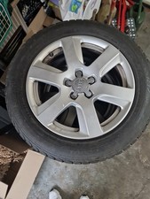 4 Stück Audi A6 Reifen auf Alufelge 225/55 R17
