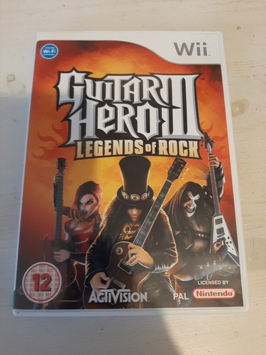 Nintendo wii guitar hero - guitar,