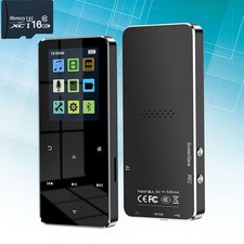1.8'' Bluetooth MP3 Player MP4 Musik Spieler Tragbarer Media Audio 16GB