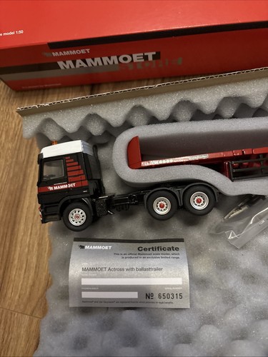 Mammoet actros with goldhofer - mammoet,