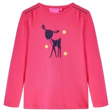 Kinder Langarmshirt mit Hirsch