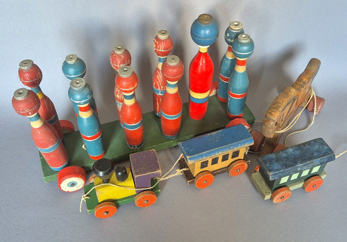 Tolles antikes holz spielzeug - tolles,