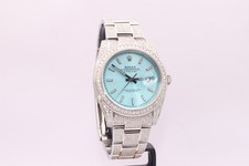 Rolex datejust iced out - datejust, 41